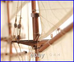 Harvey Ship Model Handmade Wooden Fully Assembled