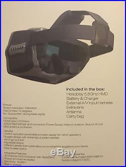 Headplay Head Mounted Display Updated Model FPV Headset For Drones FREE SHIPPING