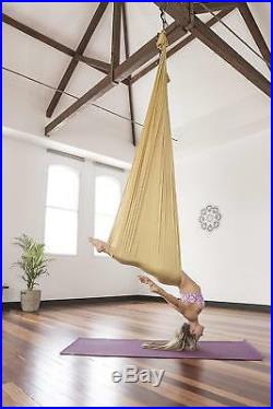 Healthy Model Life Silk Aerial Yoga Swing & Hammock Kit for Improved Ship by USA