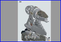 Heavy Assault Ship Bomber Model with Display Stand 1593 Pieces for Adults