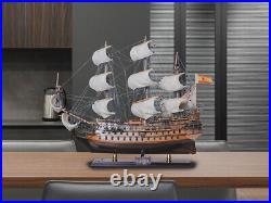 Historical Museum-Quality San Felipe Famous Spanish Armada Ship Model