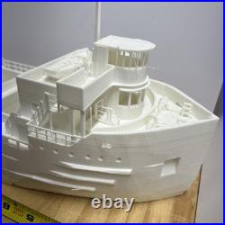 Ho scale 1930s Era Steam Boat model. UnAssembled And Unpainted. 29x5.5
