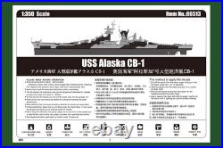HobbyBoss 86513 US Battlecruiser Alaska 1/350 Scale Plastic Model Kit