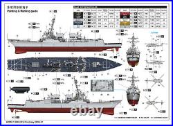 I Love Kit 62010 USS PINCKNEY DDG-91 1200 Model Kit