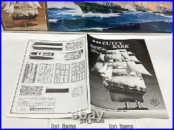 Imai 1/120 Cutty Sark Sailing Ship Vintage Plastic Model Kit Unassembled Japan