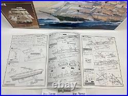 Imai 1/120 Cutty Sark Sailing Ship Vintage Plastic Model Kit Unassembled Japan