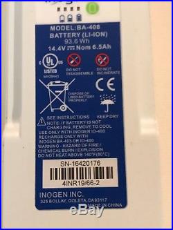 Inogen One G4 8-Cell Battery Model BA-408 for 41NR19/66-2 Free Shipping