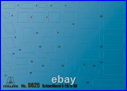 Italeri 5625 WWII German Schnellboot S-26/S-38 1/35 Scale Model Kit