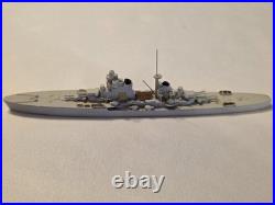 Italian Heavy Cruiser Pola Painted 1942 1/1250 Scale Model Vintage