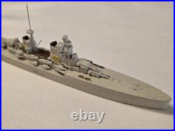 Italian Heavy Cruiser Pola Painted 1942 1/1250 Scale Model Vintage