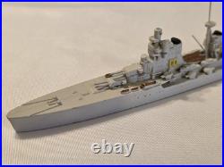 Italian Heavy Cruiser Pola Painted 1942 1/1250 Scale Model Vintage
