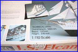 J S Elcano Wooden model ship kit by Artesania Latina 1110 Scale UNUSED NEW