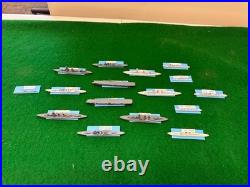 Japanese Navy WWII Waterline Ship Model Set