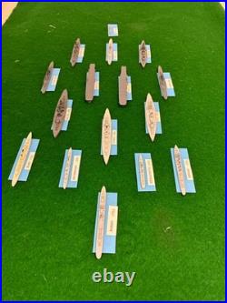 Japanese Navy WWII Waterline Ship Model Set