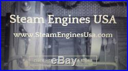 Jensen Model 25G Live Steam Engine Free Shipping to USA / fee for outside USA