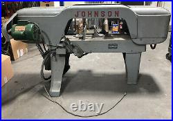 Johnson Model J Horizontal Band Saw 16 Wheels Will Ship Please Ask For Rates