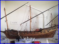 LE REQUIN 1750 Full Rib Version Scale 1/48 47.6 Wood Model Ship Kit Xebec Ship