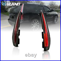 LED Tail Lights For Cadillac Escalade 2007-2014 Rear Light 2016 Model Assembly