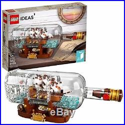 LEGO Ideas Ship in a Bottle Expert Building Kit Model Ship for adults