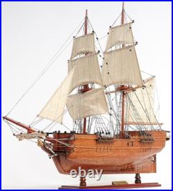 Lady Washington Ship Model Handcrafted Fully Assembled Ship With Large Masts