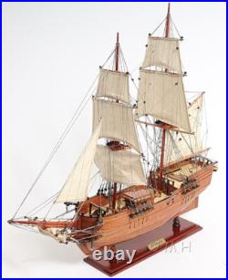 Lady Washington Ship Model Handcrafted Fully Assembled Ship With Large Masts