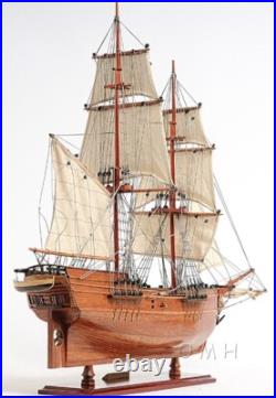 Lady Washington Ship Model Handcrafted Fully Assembled Ship With Large Masts