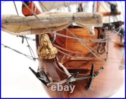 Lady Washington Ship Model Handcrafted Fully Assembled Ship With Large Masts
