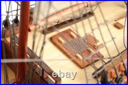 Lady Washington Ship Model Handcrafted Fully Assembled Ship With Large Masts