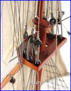 Lady Washington Ship Model Handcrafted Fully Assembled Ship With Large Masts