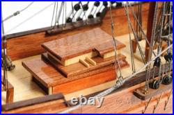 Lady Washington Ship Model Handcrafted Fully Assembled Ship With Large Masts Lady Washington Ship Model Handcrafted Fully Assembled Ship With Large Masts