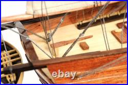 Lady Washington Ship Model Handcrafted Fully Assembled Ship With Large Masts
