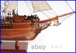 Lady Washington Ship Model Handcrafted Fully Assembled Ship With Large Masts