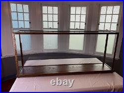 Large Acrylic Display Case Box with Wood Base for Ship Model Boat Collectibles