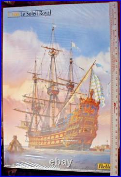 Le Soleil Royal Ship, 1100 Heller Plastic Model Kit. XLarge box 29 x 21, NEW