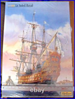 Le Soleil Royal Ship, 1100 Heller Plastic Model Kit. XLarge box 29 x 21, NEW