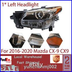 Left Driver Side LED Headlight For Mazda CX-9 CX9 witho AFS 2016-2020 Models