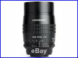 Lensbaby Velvet 85 Lens for Micro Four Thirds Japan Ver. New / FREE-SHIPPING