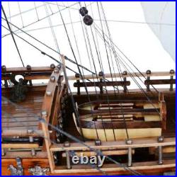 Limited Edition HMS Sovereign of the Seas Full Blowing Sails 29 Wood Ship Model