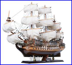 Limited Edition San Felipe Full Blowing Sails Wood Tall Ship Model 28 Built New
