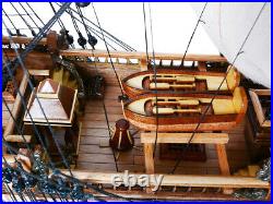 Limited Edition San Felipe Full Blowing Sails Wood Tall Ship Model 28 Built New