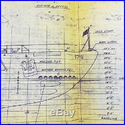Lot 17 Ship Blueprints for Models -Seagull Plans Warship Drawings US / Foreign