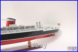 Luxury SS United States Model Ship 91cm Classic Transatlantic Liner