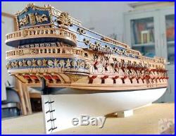 Luxury classic sailing boat Wood model kits San Felipe ship kit for pro adults