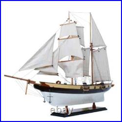 Lynx Painted Tall Ship Model Handcrafted Fully Assembled Ship With Metal Anchors Lynx Painted Tall Ship Model Handcrafted Fully Assembled Ship With Metal Anchors