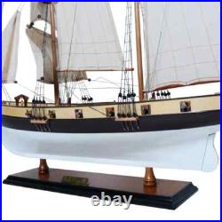 Lynx Painted Tall Ship Model Handcrafted Fully Assembled Ship With Metal Anchors
