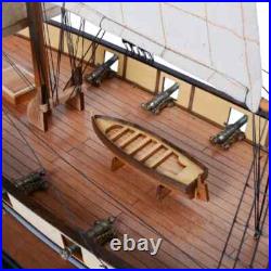 Lynx Painted Tall Ship Model Handcrafted Fully Assembled Ship With Metal Anchors Lynx Painted Tall Ship Model Handcrafted Fully Assembled Ship With Metal Anchors