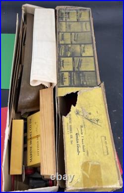 MARINE'S True Scale SHIP MODEL C. W. MORGAN NO. 1089 Vintage Original Box