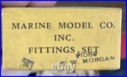 MARINE'S True Scale SHIP MODEL C. W. MORGAN NO. 1089 Vintage Original Box