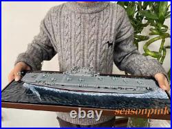 MILVIC USS Enterprise CV-6 US Navy Aircraft Carrier 1942 Ship 1700 Model Toy