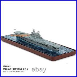 MILVIC USS Enterprise CV-6 US Navy Aircraft Carrier 1942 Ship 1700 Model Toy